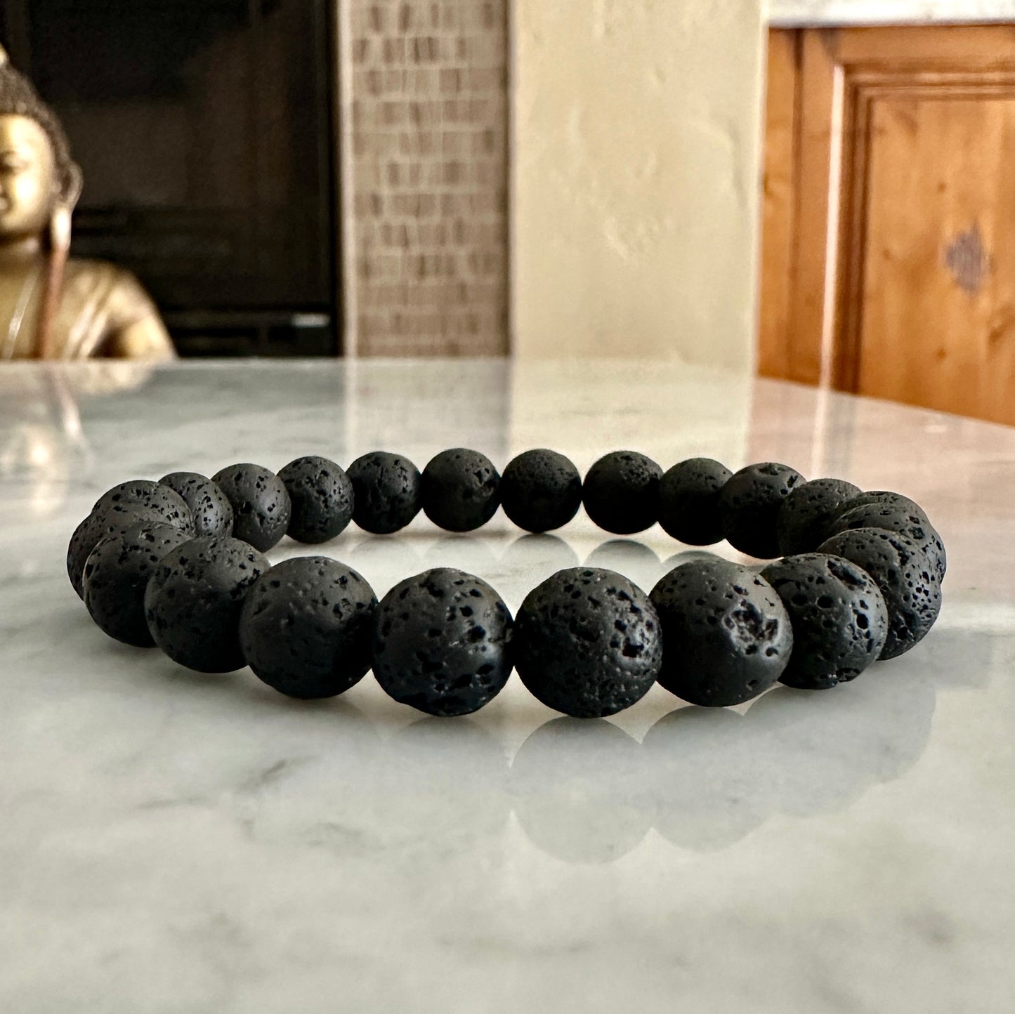 Lava Rock Mini Mala
