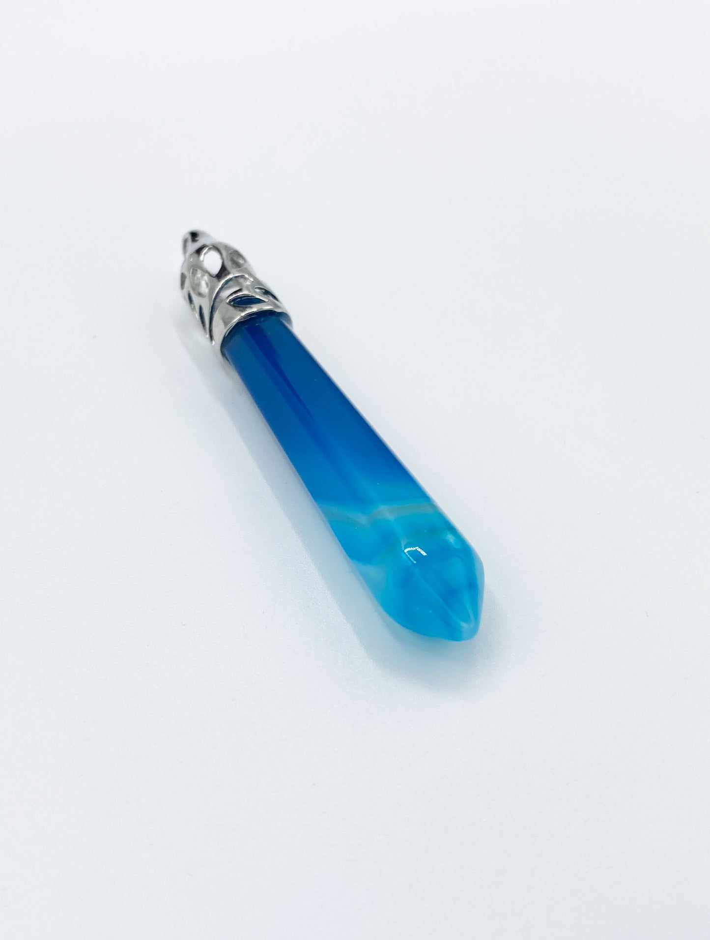 Blue Agate Pendant