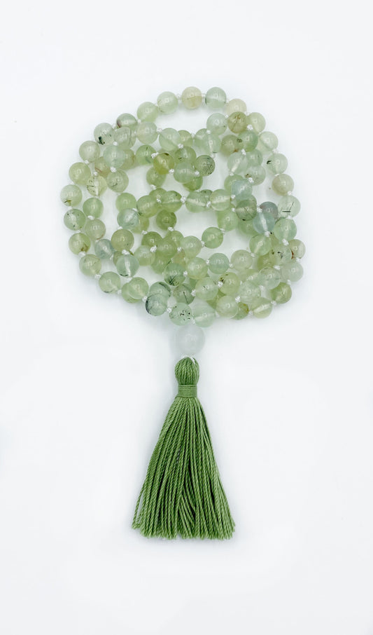 Prehnite-mala