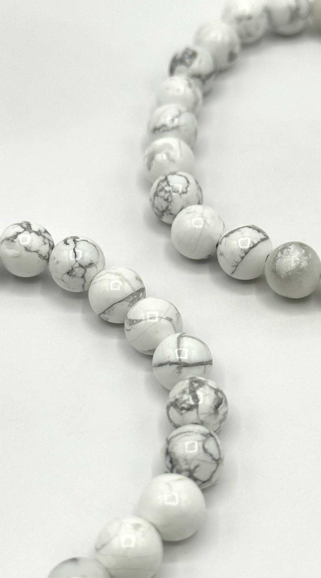 White Howlite Bracelet