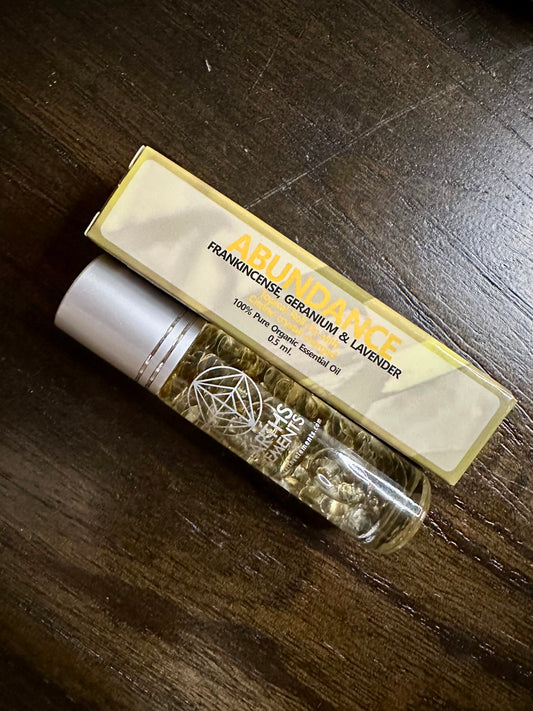 FRANKINCENSE, GERANIUM & LAVENDER