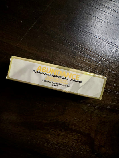 FRANKINCENSE, GERANIUM & LAVENDER