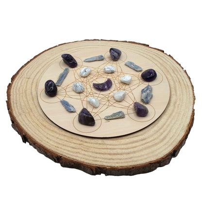 Metatron Crystal Grid Boards 8"