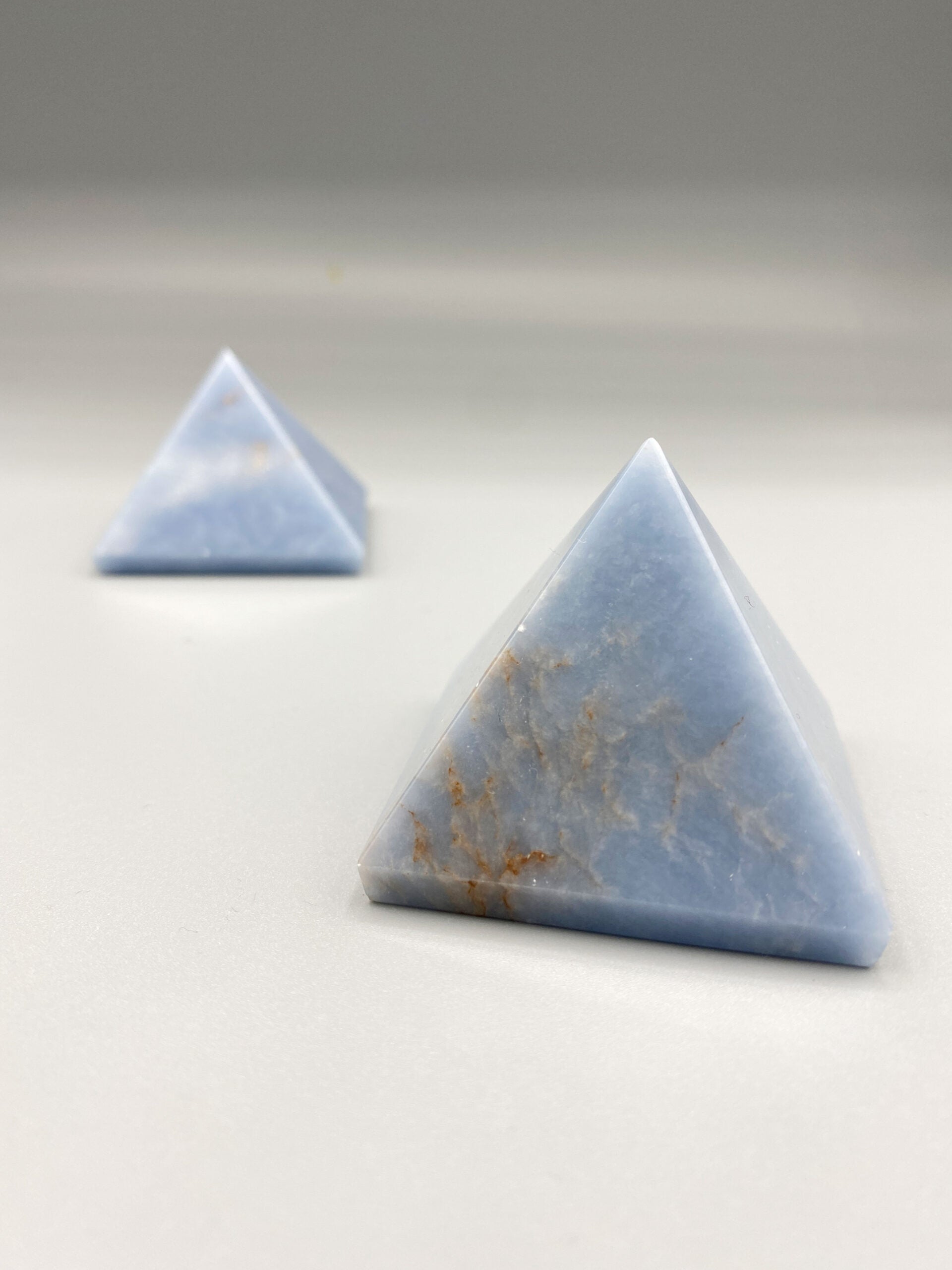 Angelite Pyramid – Prayer Mala