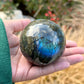 Labradorite Sphere (2-2.5 inches)